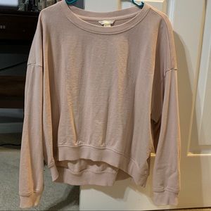 H&M high low sweatshirt